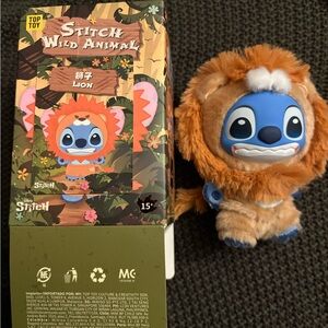 Stitch Wild Animal Lion